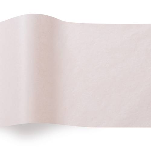 Blush Pink Tissue Paper — Very soft pale pink, barely-there blush tissue paper sheet, smooth finish