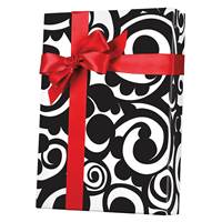 Bold Scroll Gift Wrap Wholesale Gift Wrap Paper, Everyday Gift Wrap, Feminine Gift Wrap, Floral Gift Wrap