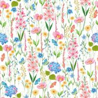 Botanicals Gift Wrap Paper — classic botanicals pattern gift wrapping paper