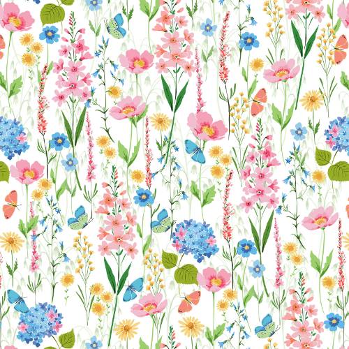 Botanicals Gift Wrap Paper — classic botanicals pattern gift wrapping paper