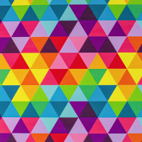 Bright Triangle Super Gloss  Gift Wrap Paper — Bright Triangle Super Gloss celebration gift wrap design