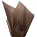 Brown Tissue Paper — Medium chocolate brown tissue paper sheet, smooth finish