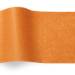 Burnt Orange Tissue Paper — Deep warm burnt orange tissue paper sheet, smooth finish
