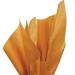 Burnt Orange Tissue Paper — Deep warm burnt orange tissue paper sheet, smooth finish