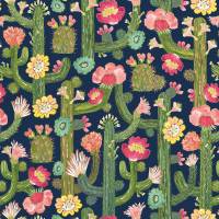 Cactus Blooms Gift Wrap Paper — versatile cactus blooms all-occasion gift wrap