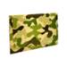 Camo gift card folder 5" x 3 3/8" x 1/8" — slim tuck-close sleeve, green camouflage print, holds a standard gift card