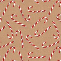 Candy Cane Glitter Gift Wrap Paper — holiday candy cane glitter printed gift wrapping paper