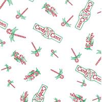 Candy Cane White Tissue Paper (Closeout) 