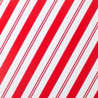 Cane Candy Stripe Gift Wrap Paper — festive Cane Candy Stripe holiday wrapping paper design
