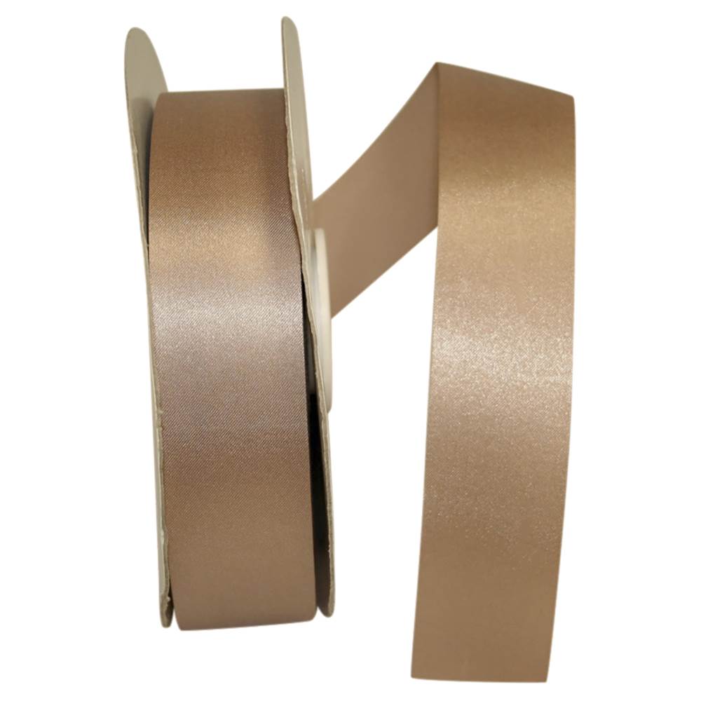 Champagne Yellow Satin Ribbon – 1 Inch, 10 metres (Pack of 3 Rolls) - Chic  a Choc