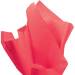 Cherry Red Tissue Paper — True bright cherry red tissue paper sheet, smooth finish
