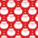 Chic Santa Gift Wrap Paper — holiday chic santa printed gift wrapping paper