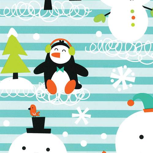 Chilly Chums Gift Wrap Paper (Closeout)