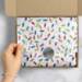 Christmas Lights White Printed Tissue Paper - BXPT509