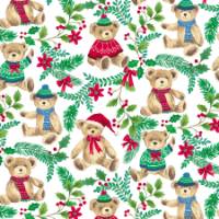 Christmas Polo Bears Gift Wrap Paper — Christmas Polo Bears Christmas gift wrap pattern