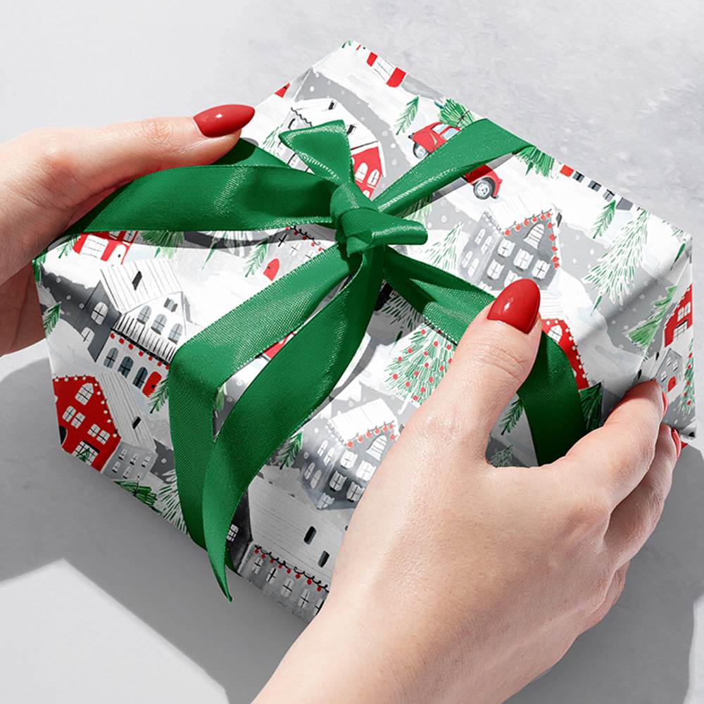 Santa's Workshop — Rich Plus Gift Wrapping Paper Wholesale