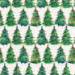 Christmas Trees Gift Wrap Paper — festive Christmas Trees holiday wrapping paper design