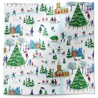 Christmas Village Tissue Paper