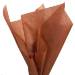 Cinnamon Tissue Paper — Warm reddish-brown, spice tone tissue paper sheet, smooth finish