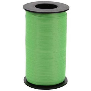 Citrus curling ribbon on a cylindrical spool — flat polypropylene, 3/16" width, 500 yards