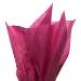 Claret Tissue Paper — Deep dark wine red/burgundy tissue paper sheet, smooth finish