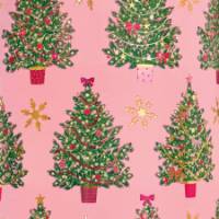 Classic Trees Gift Wrap Paper — Classic Trees Christmas gift wrap pattern
