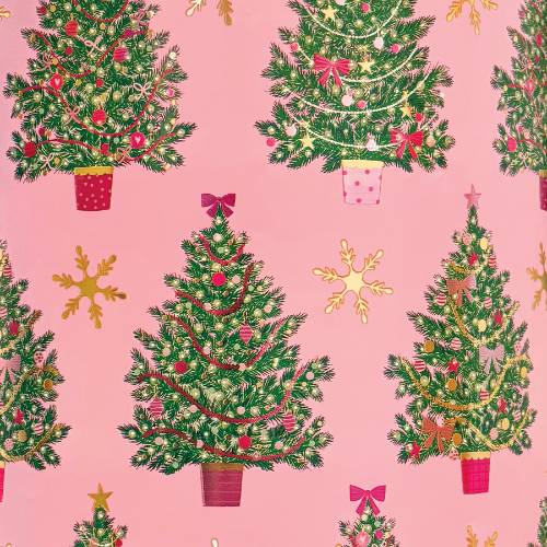Classic Trees Gift Wrap Paper — Classic Trees Christmas gift wrap pattern