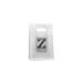 Clear Frosted Die Cut Shopping Bags - 0710FRS