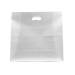 Clear Frosted Die Cut Shopping Bags - 1615FRS