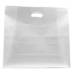 Clear Frosted Die Cut Shopping Bags - 2408FRS
