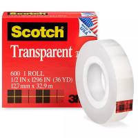 Clear transparent tape roll — clear tape roll for retail gift wrapping and packaging