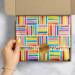 Colorful Lines Printed Tissue Paper - BPT203