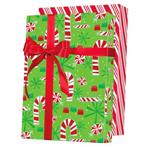 Contempo Canes Gift Wrap (Reversible)