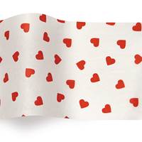 Contemporary Hearts Tissue Paper