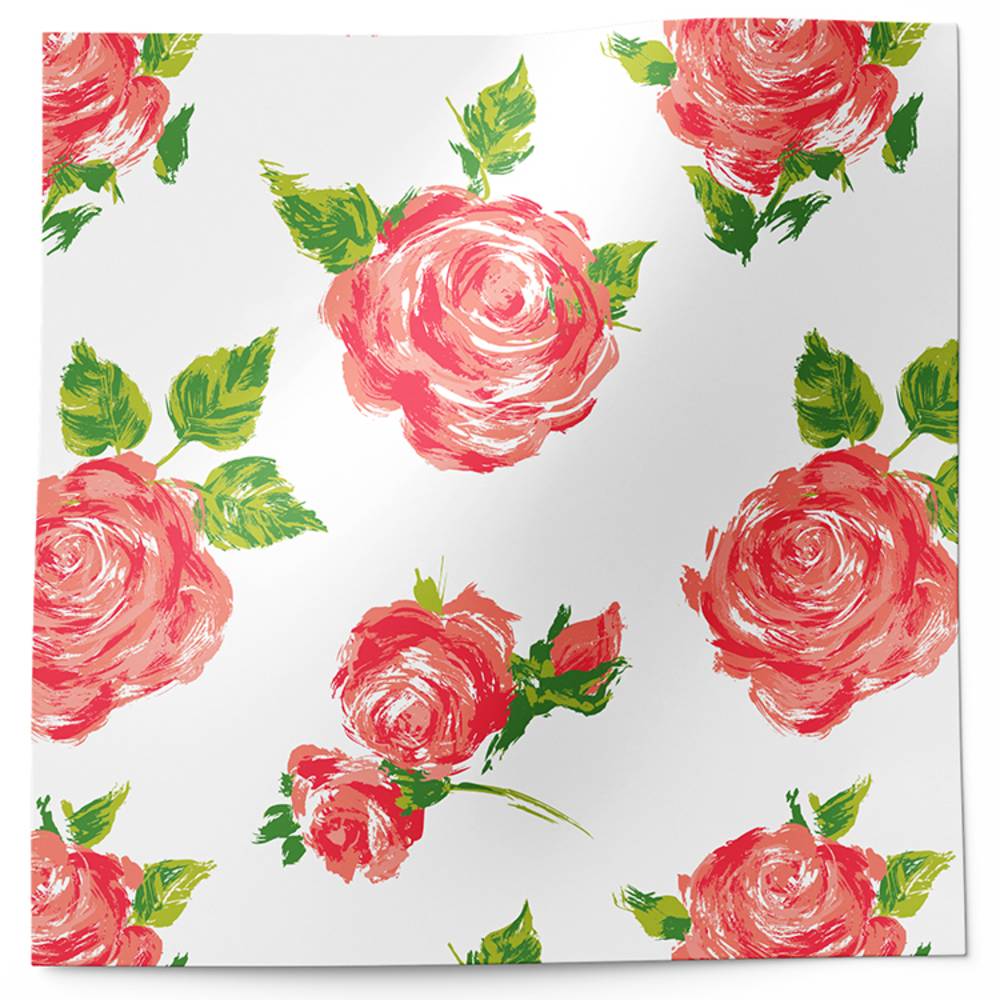 3 Roses Tissue Paper Cottage Rose Printed Tissue Paper | Wholesale Tissue Paper | The ...