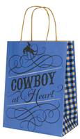 Cowboy at Heart Paper Shopping Bags