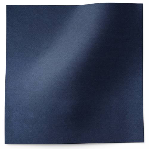 Crystalized Tissue-Midnight Blue (1 Sided) — Deep navy midnight blue tissue with 1-sided pearlescent crystalline finish