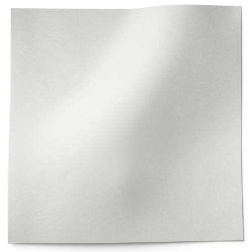 Crystalized Tissue-White (1 Sided) — Crisp white tissue with subtle 1-sided pearlescent crystalline shimmer