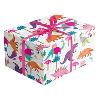 Dino Party Gift Wrap Paper