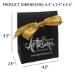 Envelope gift bags with ribbon closure
