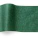 Evergreen Tissue Paper — Deep dark forest green tissue paper sheet, smooth finish