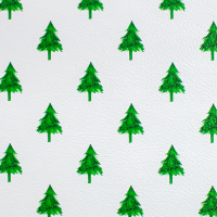 Evergreens Gift Wrap Paper — holiday evergreens printed gift wrapping paper