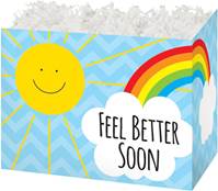 Feel Better Sunshine Gift Basket Boxes