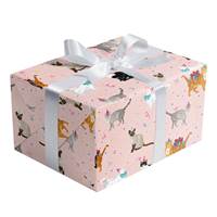 Festive Felines Gift Wrap Paper