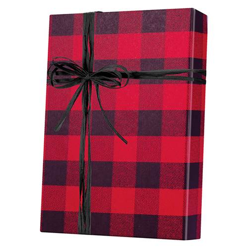 Festive Flannel Gift Wrap