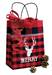 Festive Flannel Paper Shopping Bags (Pup) - FLAN-P