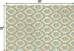 Floral Damask Pearl printed tissue paper sheet showing 20 by 30 inch dimensions