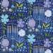 Floral Menorah Gift Wrap Paper — Floral Menorah Festival of Lights wrapping paper