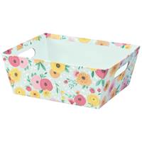 Floral Mint Market Tray (Large)  Market Trays, Gift Basket Packaging