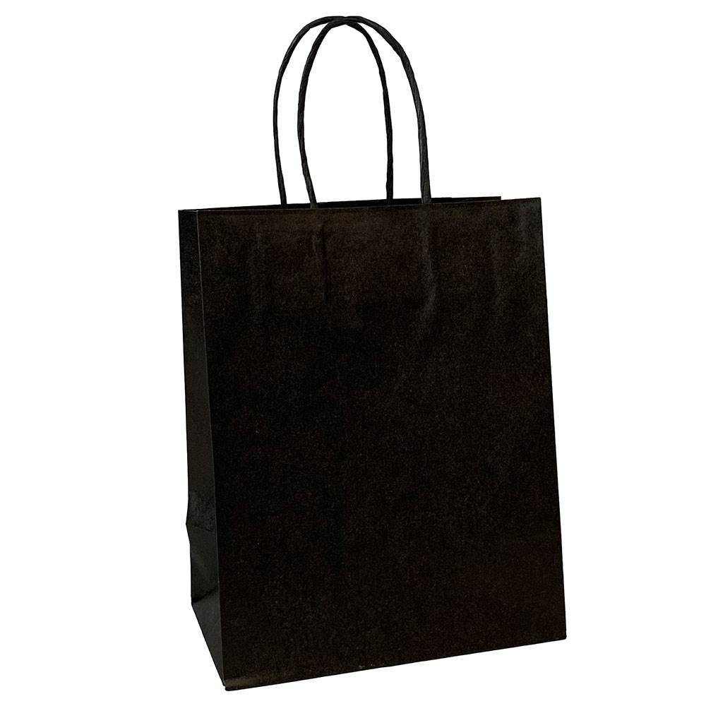Custom Black Kraft Paper Bag – Cxgiae